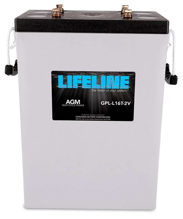 GPL-L16T-2V AGM Battery