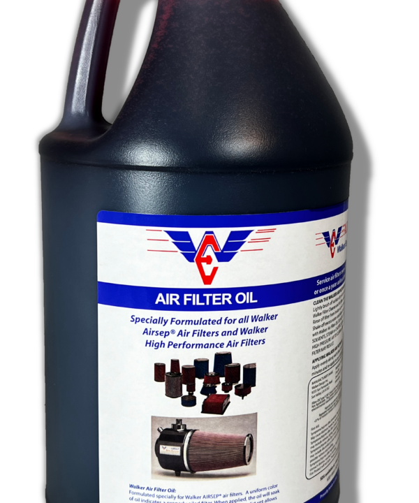 Air Filter Oil, 1 Gallon Bulk Size, Red or Blue, MDO316