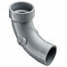 2″ CPVC L/W STREET L/S 1/4 BND HUBXSPIGOT