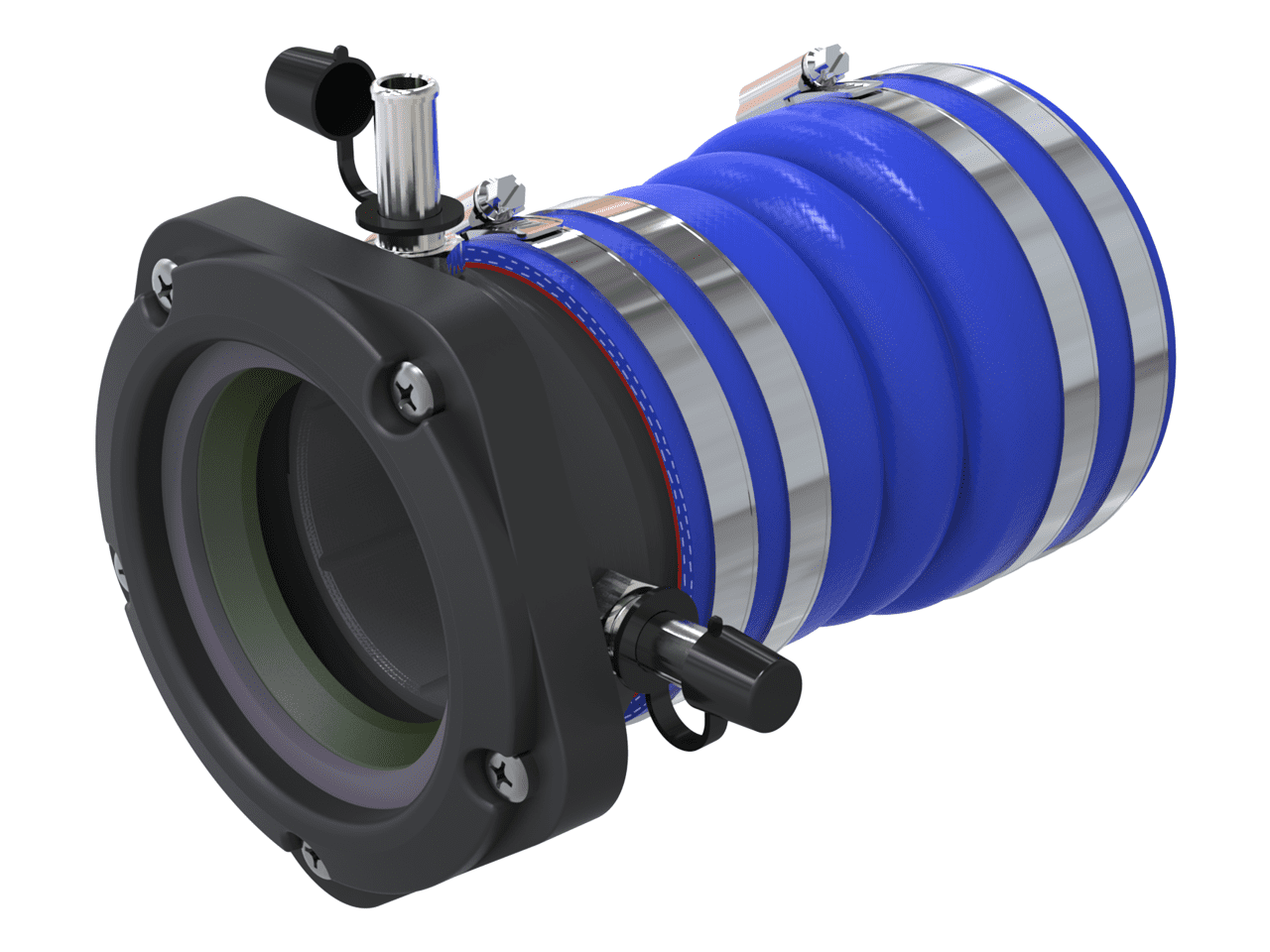 SureSeal 75MM — Stern Tube Od Mm: 114m | Injection Fittings: Dual 90 1