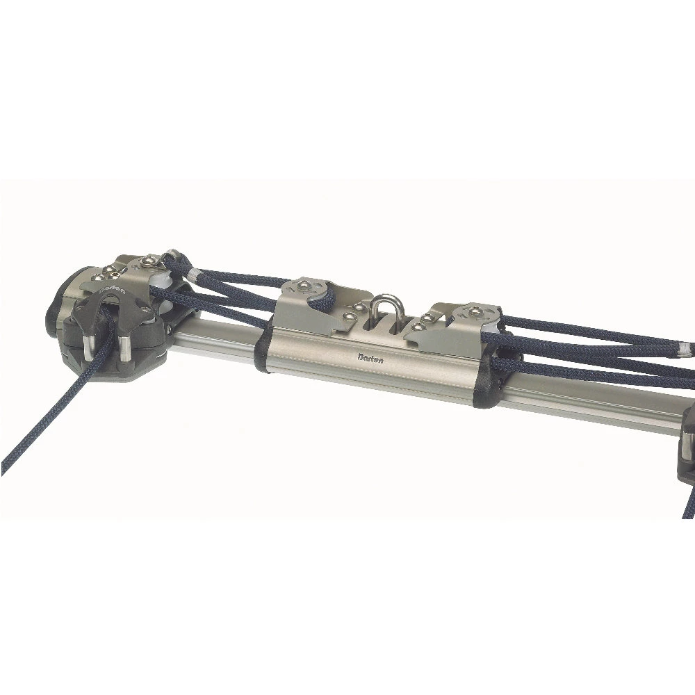 Mainsheet Recirculating System 4:1 Purchase, Size 1, 1.4m Sliding Bolt Track 20mm