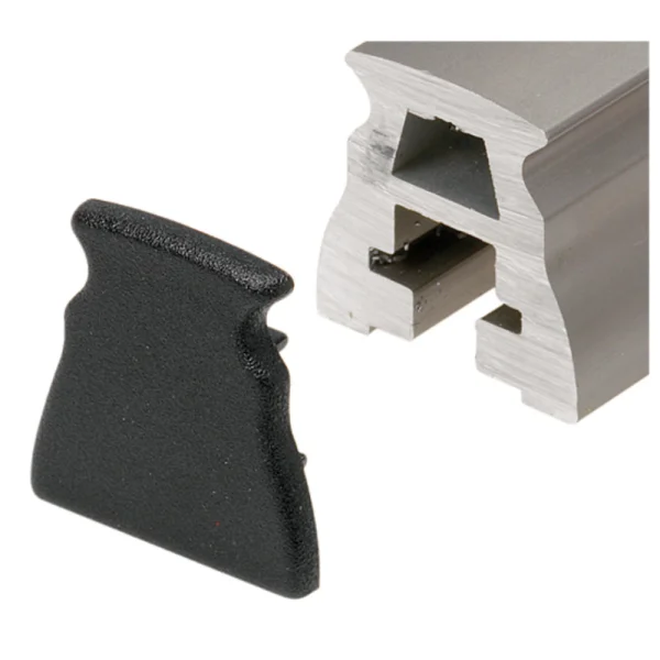 Beam Track End Cap (Pair) — Pa_track Size: size 2