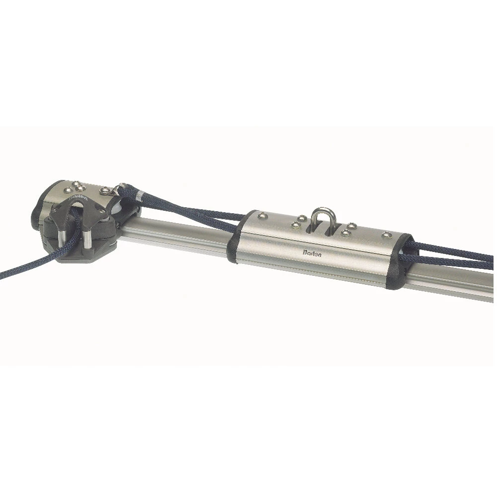 Mainsheet Recirculating System 2:1 Purchase, Size 3, 1.8m Sliding Bolt Track