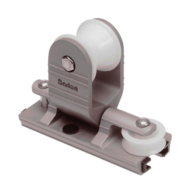 Towable Genoa Car 2:1 Purchase (32mm T Track) — Pa_colour: silver