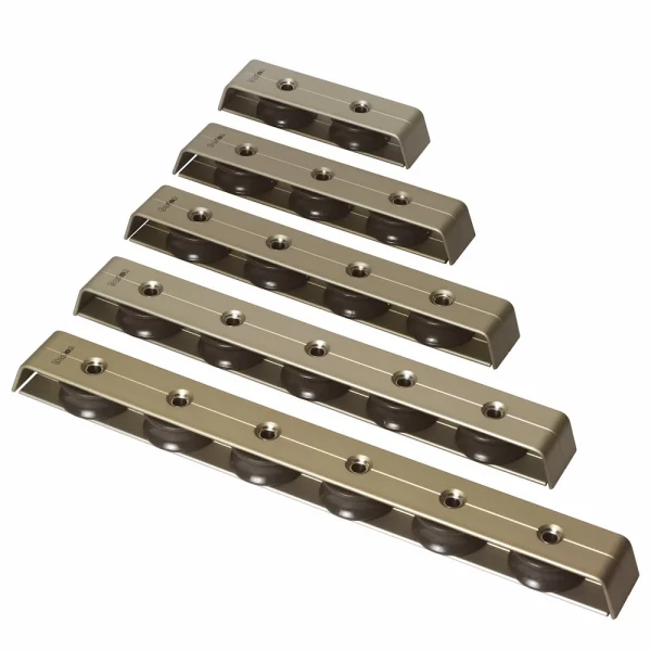 Deck Organisers (Spectro Grey Anodised) — Pa_sheave Size: 2 44mm | Pa_no Of Sheaves: 5 sheaves
