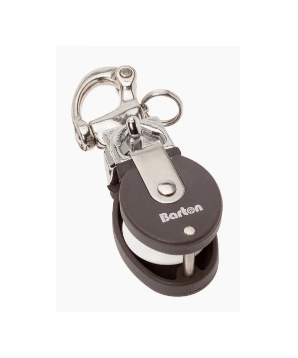 35mm Snatch Block, Stainless Steel Snap Shackle