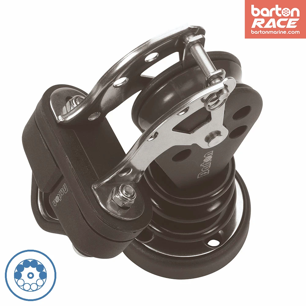 Size 2 35mm Ball Bearing Sheave Stand Up Block & Cam