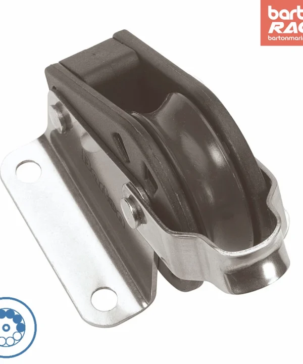 Size 3 45mm Ball Bearing Pulley Block Upright Block & Fairlead