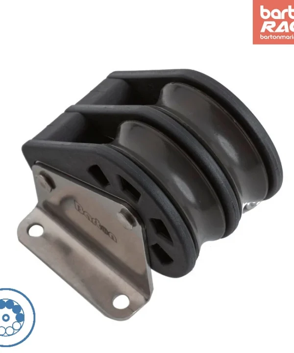 Size 3 45mm Ball Bearing Pulley Block Double Upright Block