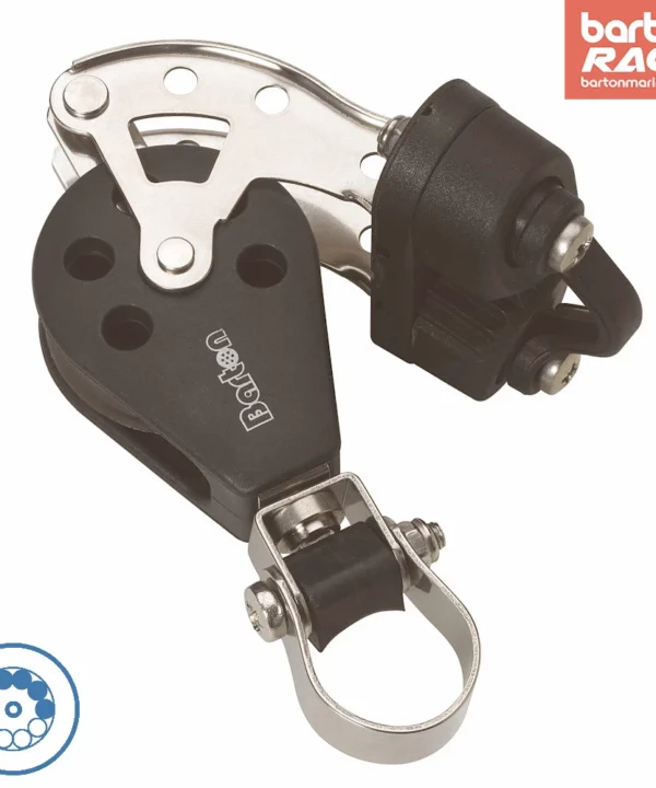 Size 3 45mm Ball Bearing Pulley Block Stanchion Block & Cam