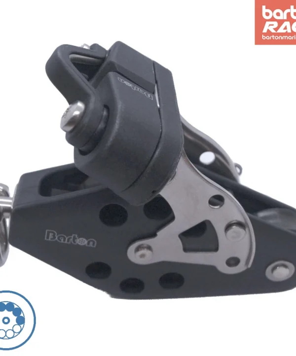 Size 3 30/58mm Ball Bearing Pulley Block Fiddle Swivel & Cam