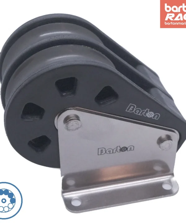 Size 4 58mm Ball Bearing Sheave Double Upright Block