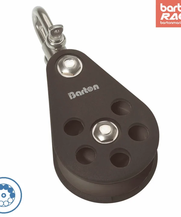 Size 5 54mm Ball Bearing Pulley Block Swivel