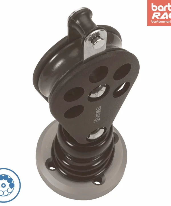 Size 5 54mm Ball Bearing Sheave Single Stand Up Block & Becket