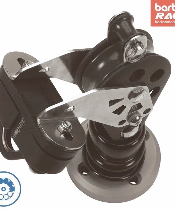 Size 5 54mm Ball Bearing Pulley Block Single Stand Up Becket & Cam