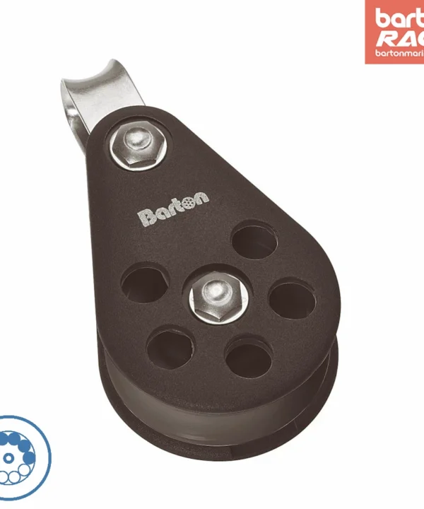 Size 7 70mm Ball Bearing Pulley Block Single Fixed Eye