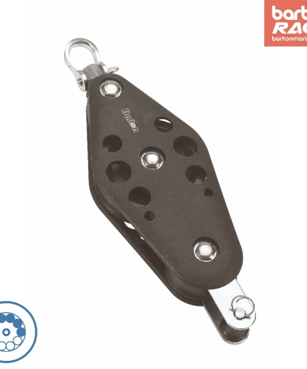 Size 7 44/72mm Fiddle Ball Bearing Pulley Block Variloc & Becket