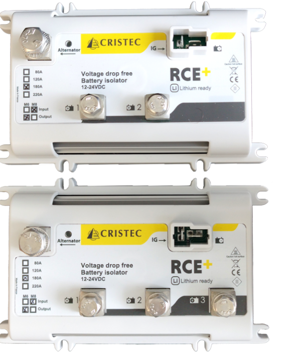 RCE+ electronic battery splitters