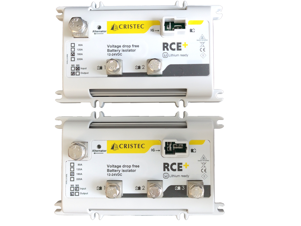 RCE+ electronic battery splitters