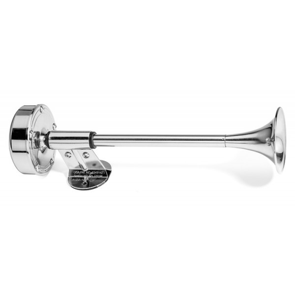Deluxe All Stainless Steel Shorty Single Trumpet – 12 V