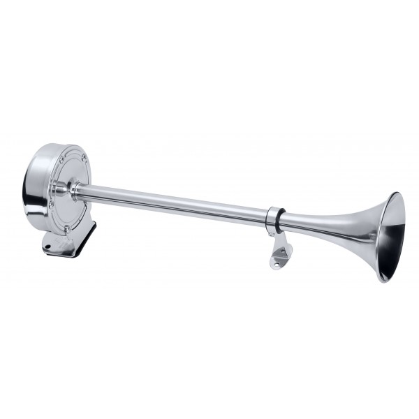 Deluxe All Stainless Steel Single Trumpet – 12 Volt