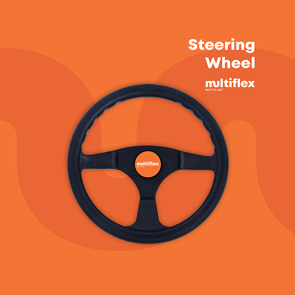 W1B | Alpha Standard Black Steering Wheel