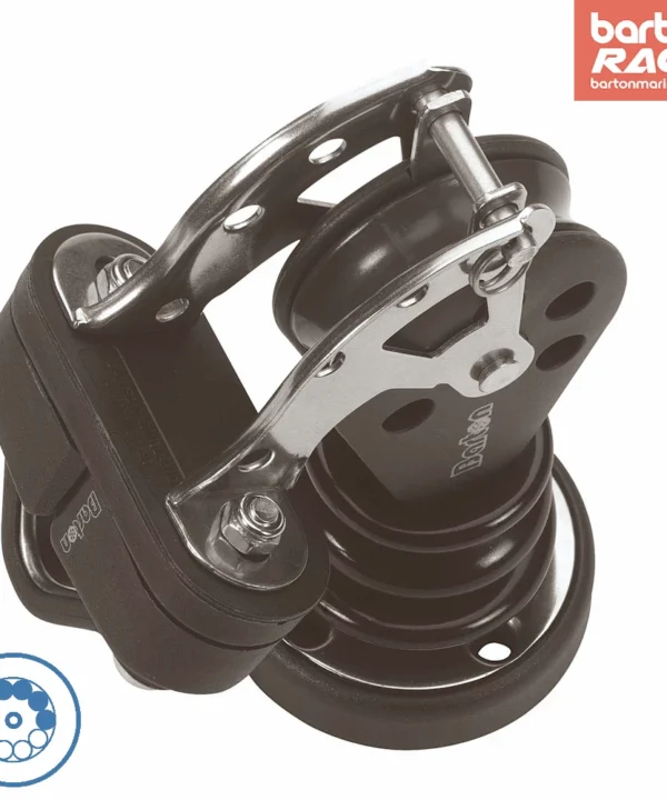 Size 3 45mm Ball Bearing Pulley Block Stand Up Block & Becket