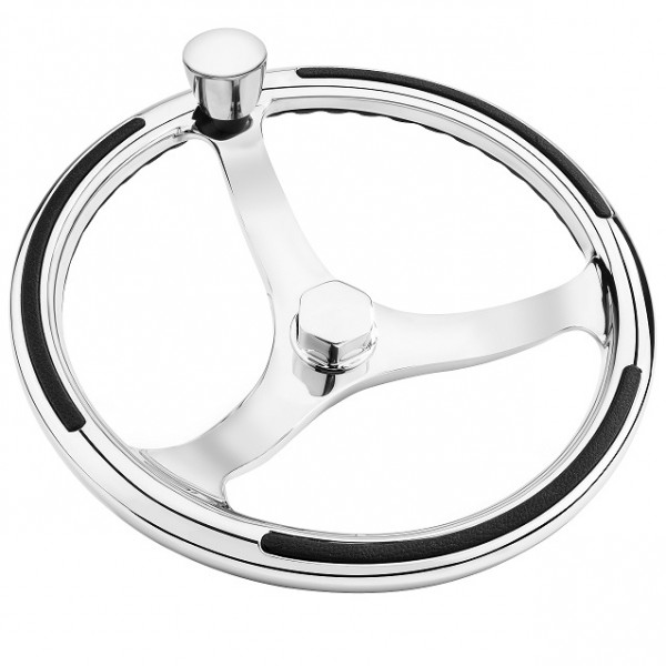 Primus – Polished 316L SS Cast Wheel – Model 742 (Solid Spoke) – 3/4″ Tapered Shaft — Model: 7421321FG - Image 2