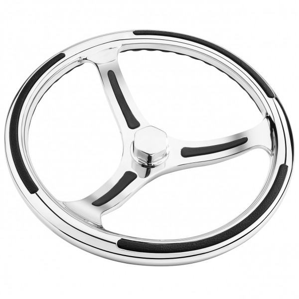 Primus – Polished 316L SS Cast Wheel – Model 740 (Spoke Inserts) – 3/4″ Tapered Shaft — Options: 7401321FG