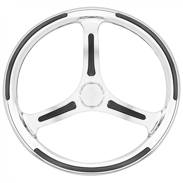 Primus – Polished 316L SS Cast Wheel – Model 740 (Spoke Inserts) – 3/4″ Tapered Shaft — Options: 7401521FG