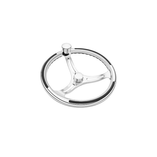 Primus – Polished 316L SS Cast Wheel – Model 741 (Open Spoke) – 3/4″ Tapered Shaft — Options: 7411321FGK