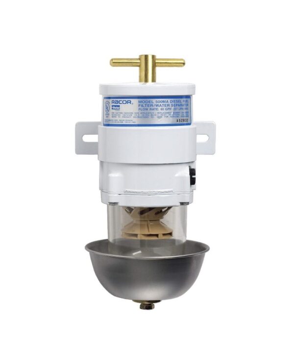 Racor 500MA Fuel Filter Water Separator — 10 Microns – 500MA10