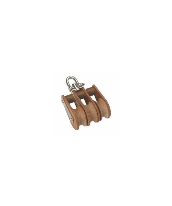 TUPHblox – Triple Block With Swivel – 20mm (25/32″)