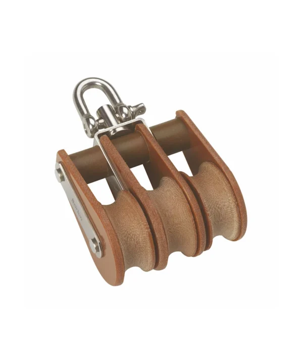 TUPHblox – Triple Block With Swivel – 45mm (1 3/4″)