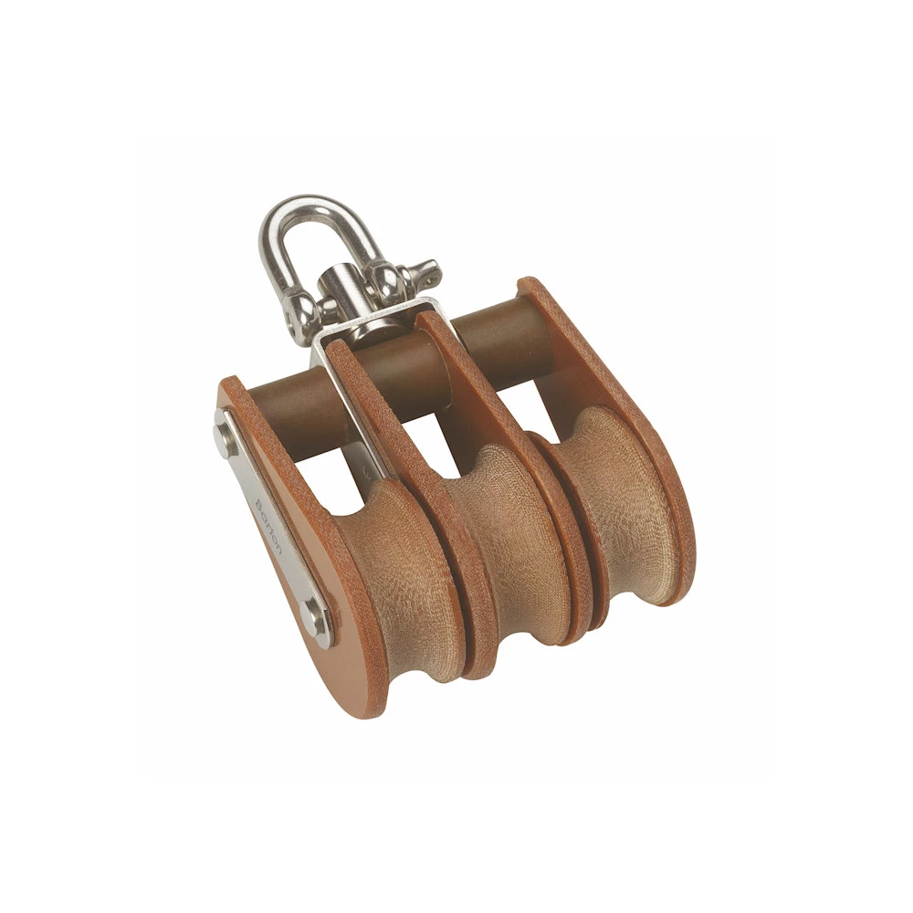 TUPHblox – Triple Block With Swivel – 45mm (1 3/4″)