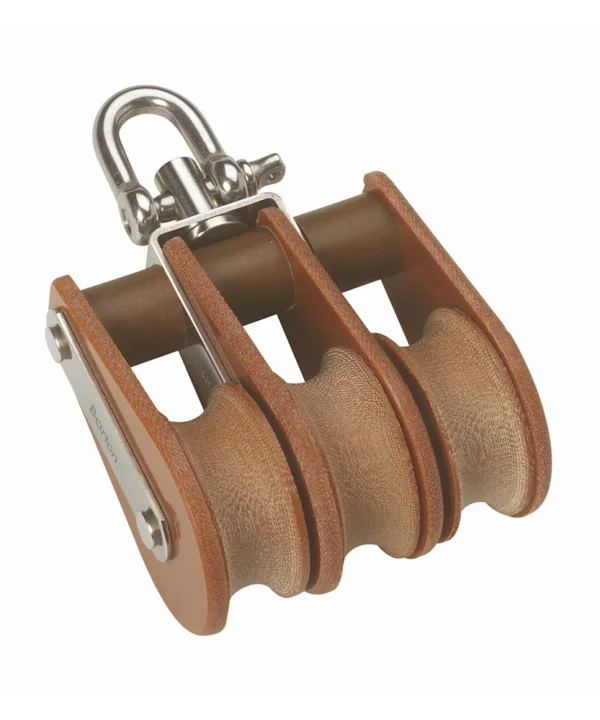TUPHblox – Triple Block With Swivel – 58mm (2 9/32″)
