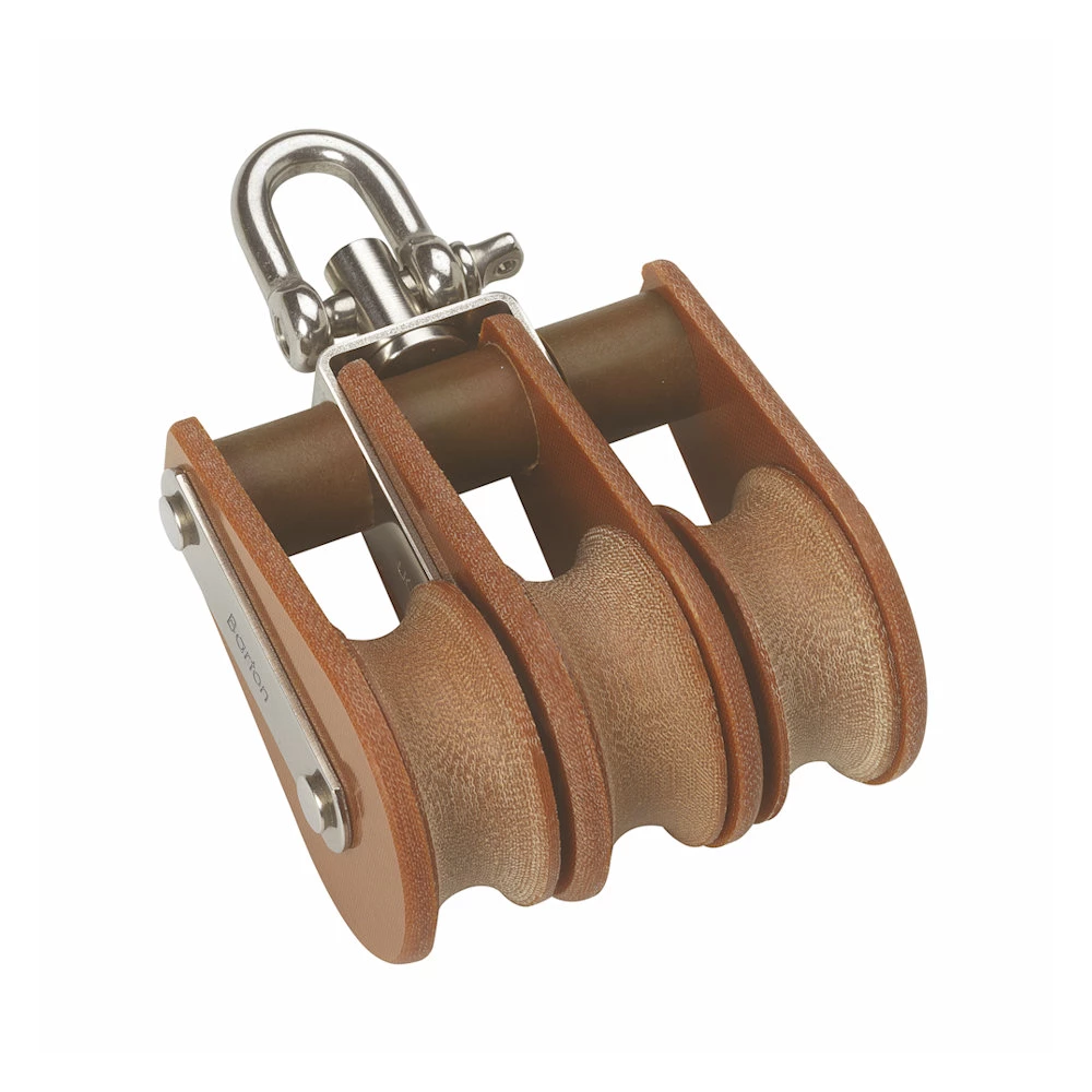 TUPHblox – Triple Block With Swivel – 58mm (2 9/32″)