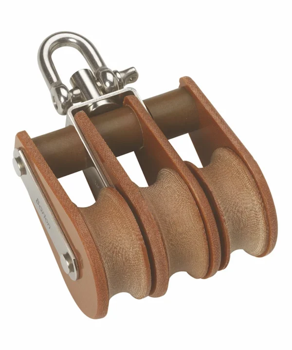 TUPHblox – Triple Block With Swivel – 64mm (2 33/64″)