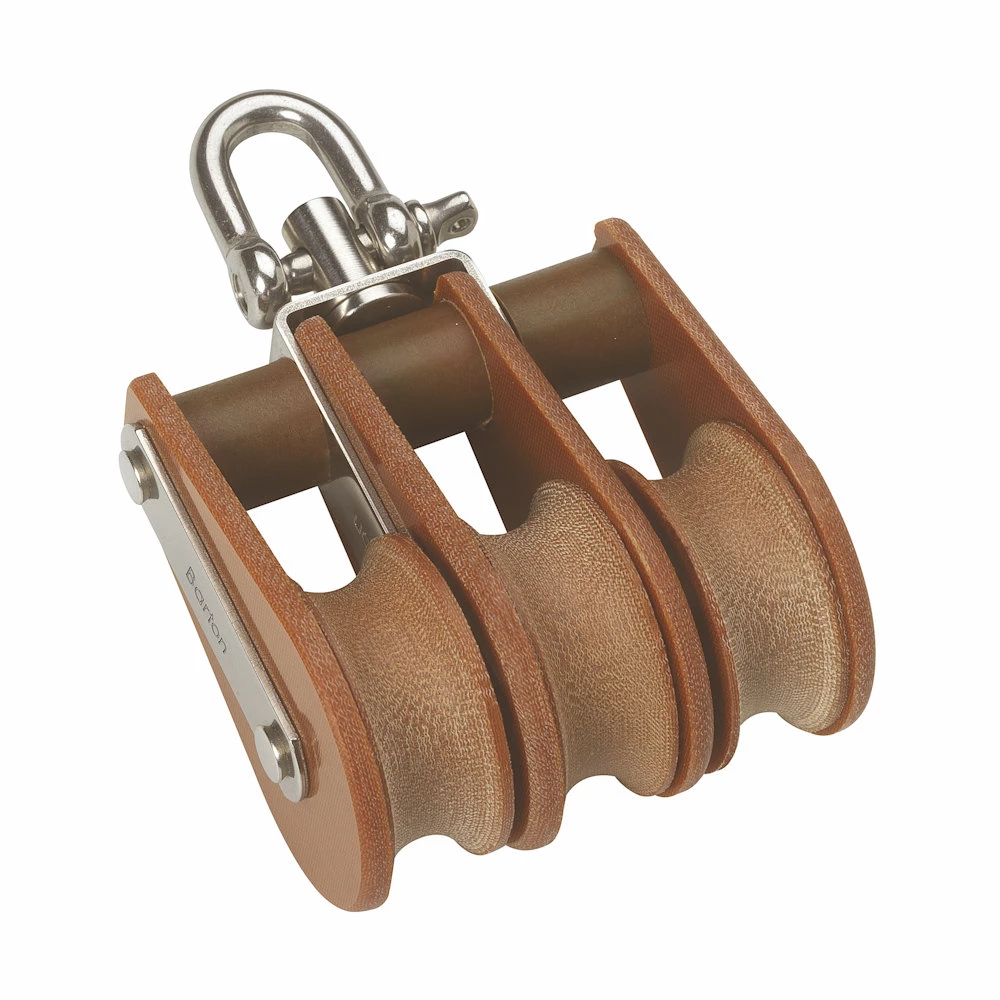 TUPHblox – Triple Block With Swivel – 64mm (2 33/64″)