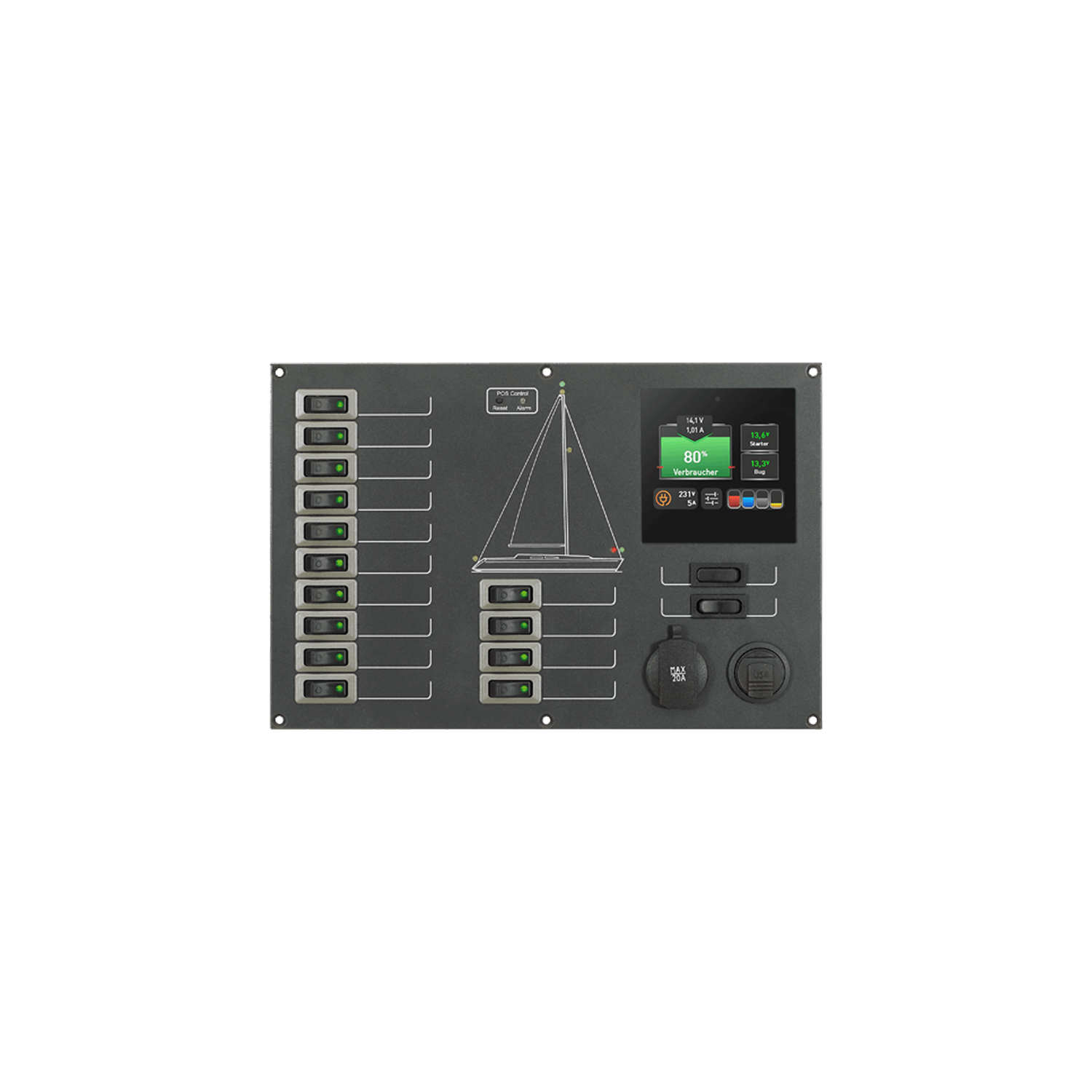 Philippi 20002360 - STV 236 (BTM) Distribution Panel
