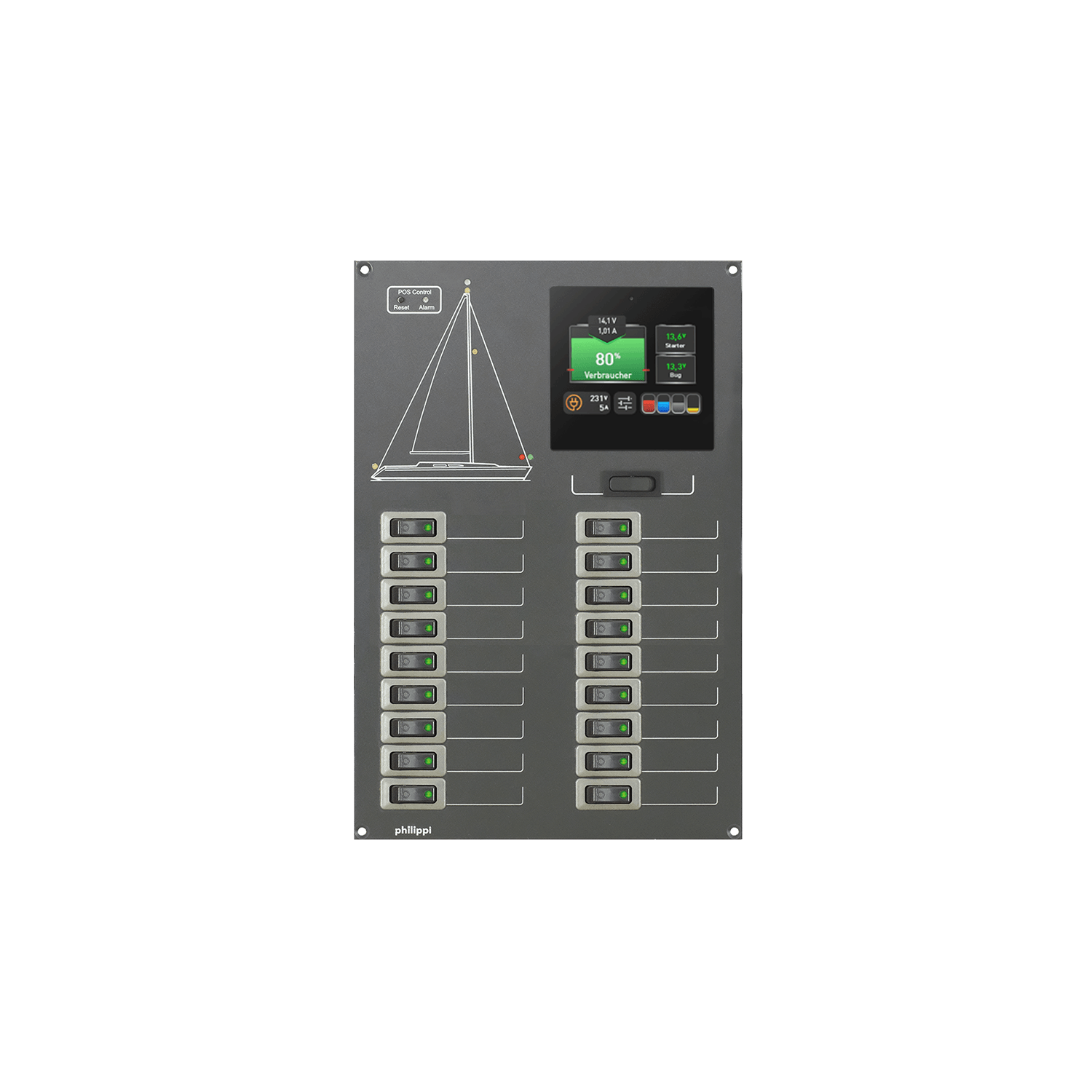 Philippi 20002380 - STV 238 (BTM2) Distribution Panel