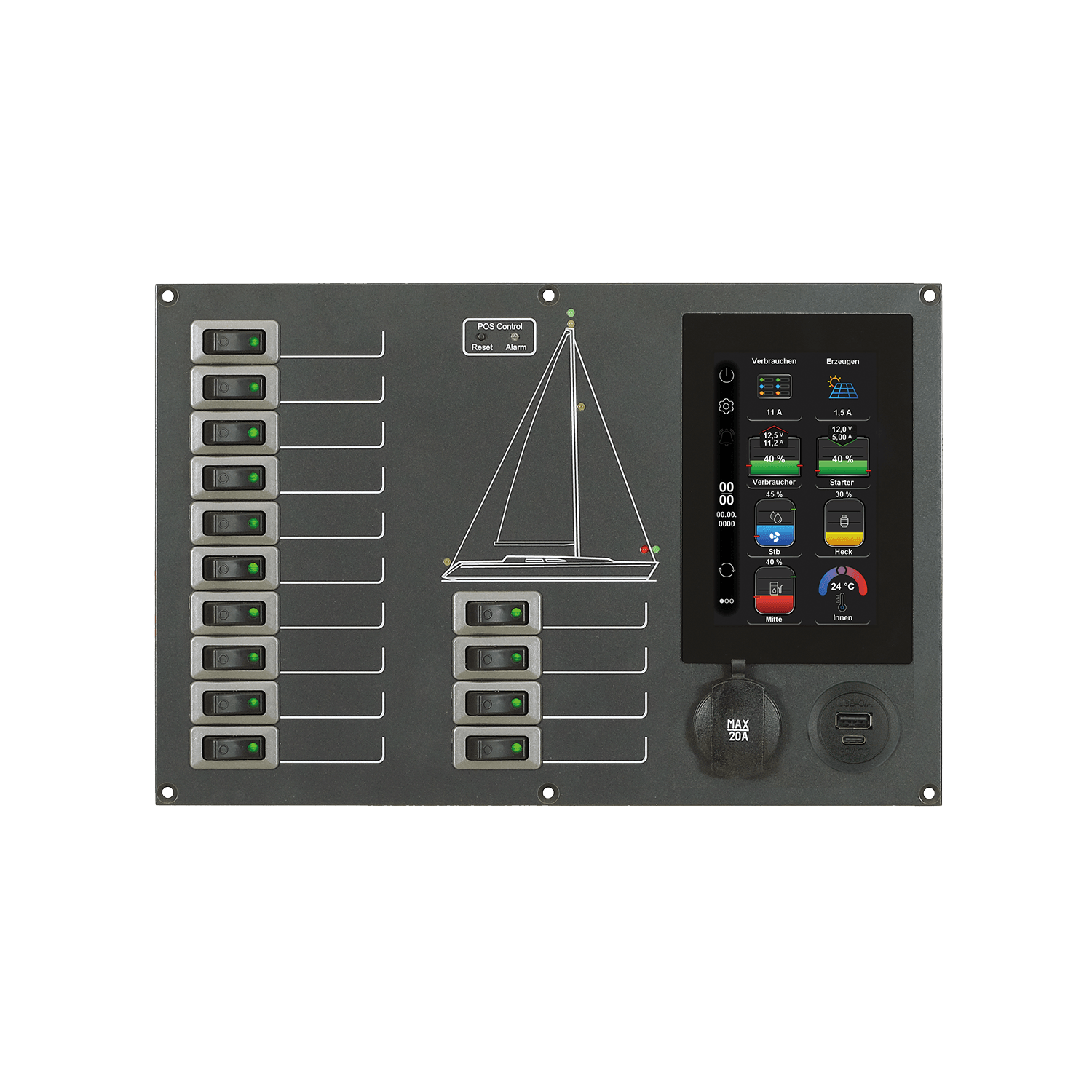 Philippi 20022740 - STV 274 Distribution Panel