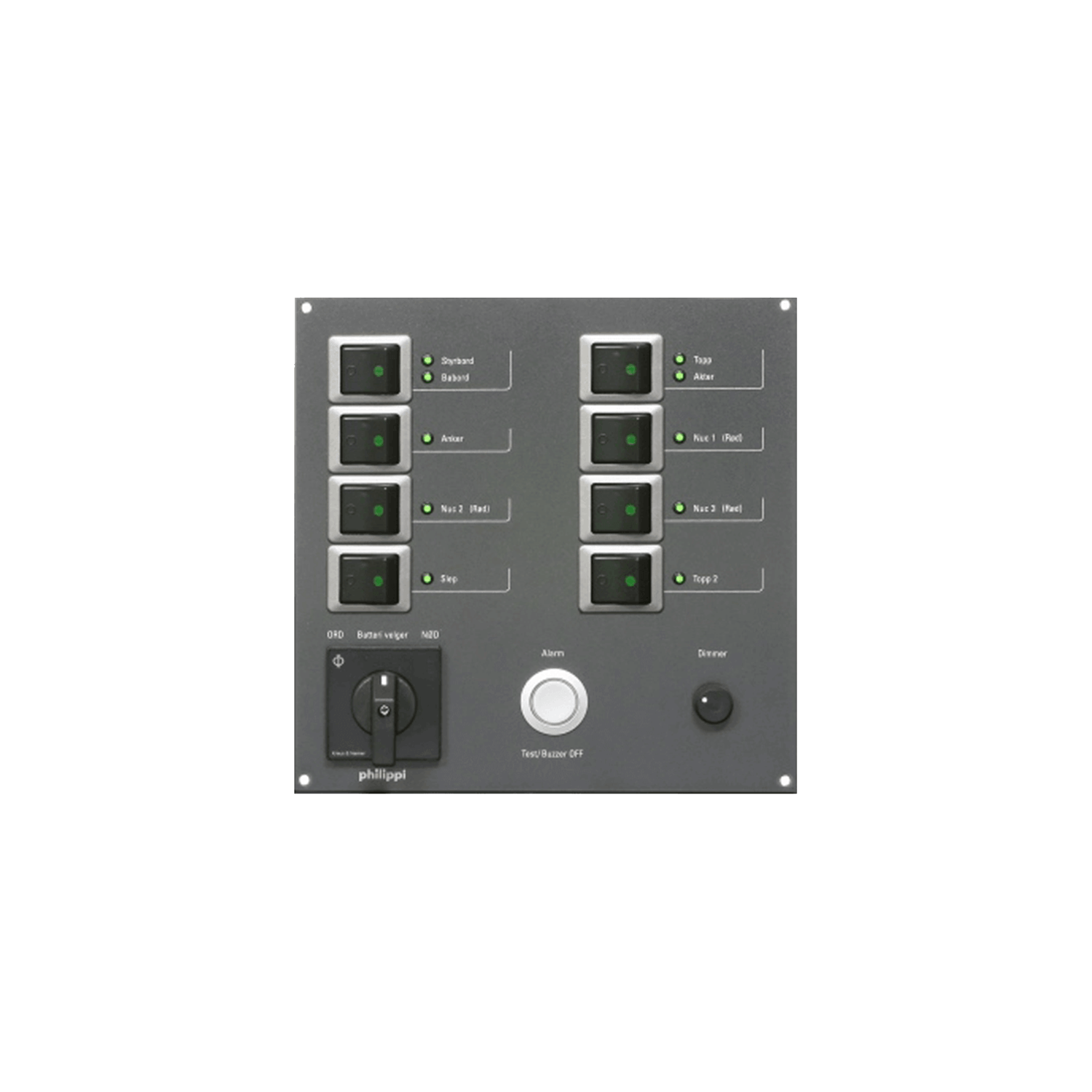 Philippi 30160003 - Control Panel NAV 208