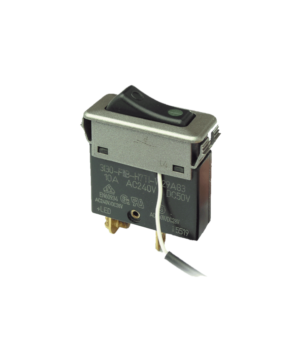 Philippi 131302006 - Overcurrent Circuit Breaker 6A Series 200, ETA 3130-F11B-H7T1-W29AG3-6A