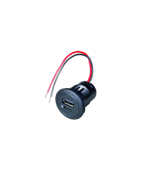 Philippi 367353050 - Power USB-C/A Double Socket PD/QC