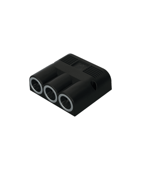 Philippi 367601000 - 3 Fold Surface-mounted Socket (DZD 12/24)