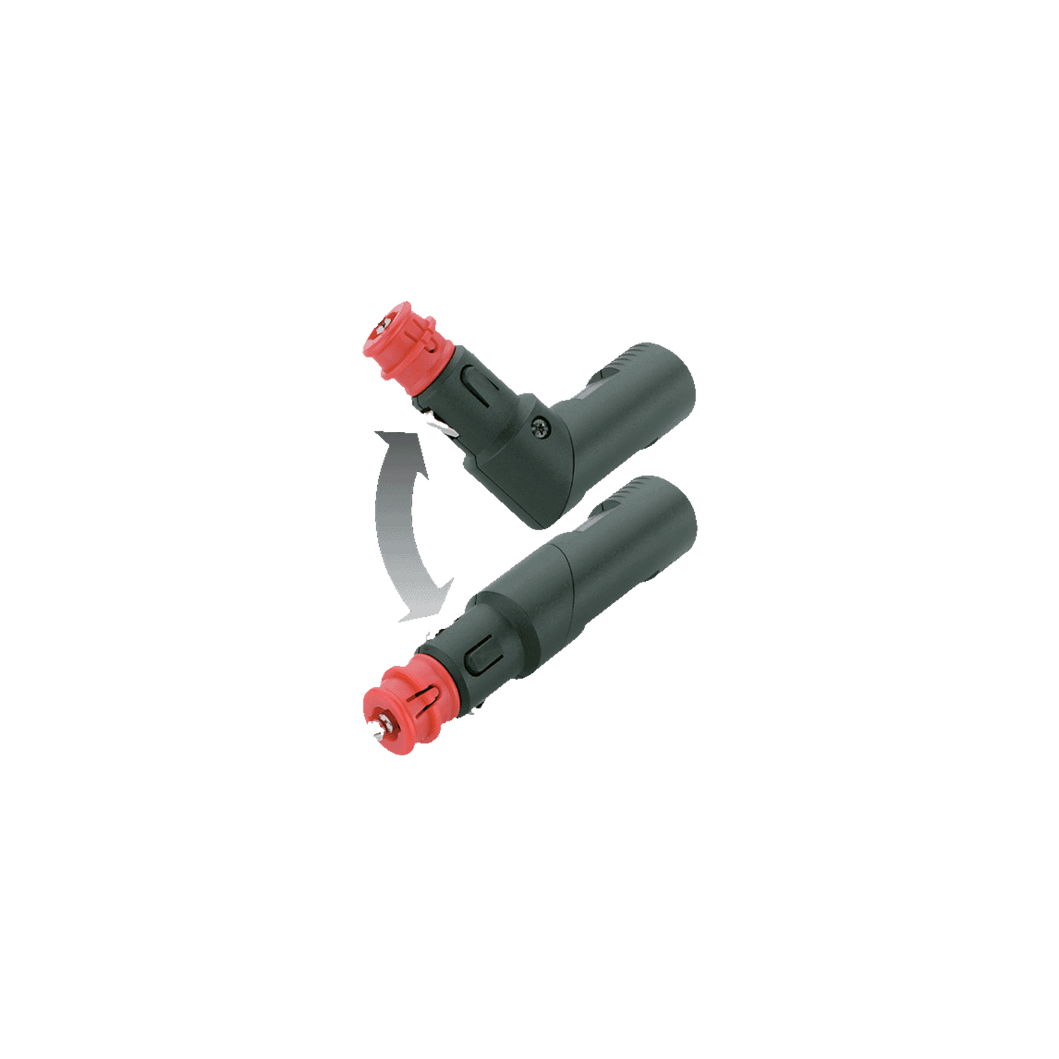 Philippi 367742000 - SWS 12/24-8 A Angled Universal Plug With Integrated Fuse