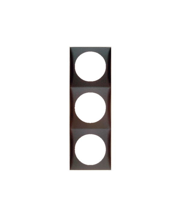 Philippi 609181955 - Black Triple Mounting Panel (ADR3)