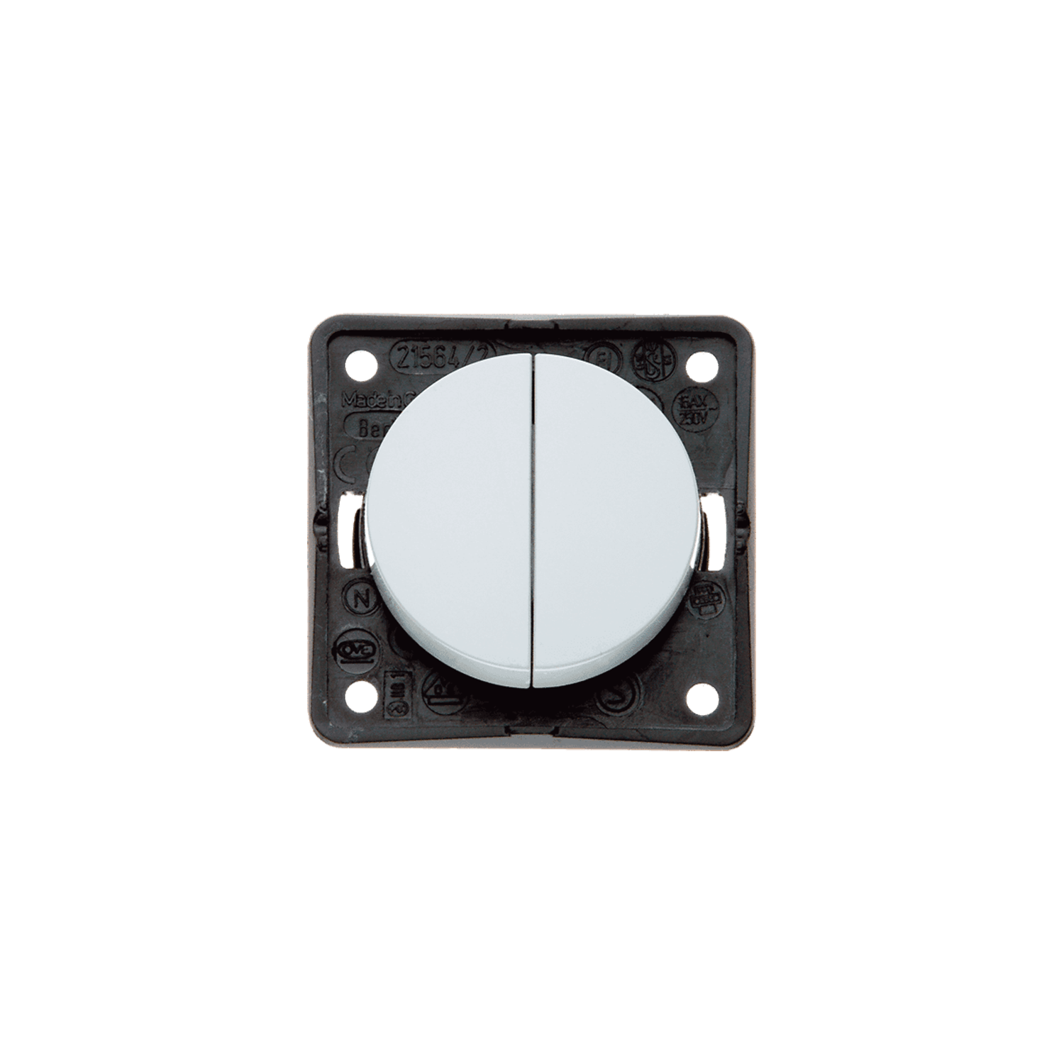 Philippi 609367559 - White Double Button N/O (ET 230 S)