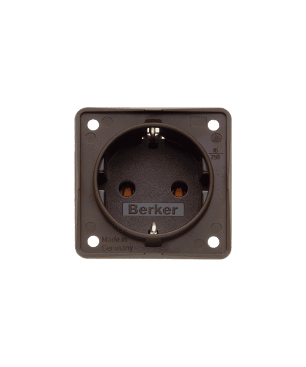 Philippi 609418551 - Schuko Socket, Brown ND230